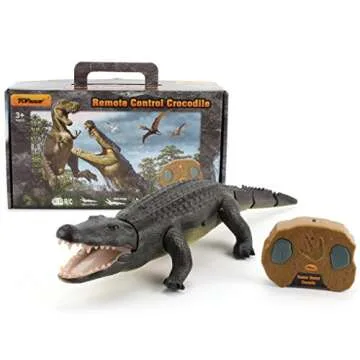 Top Race RC Crocodile - Realistic Roars & Movement
