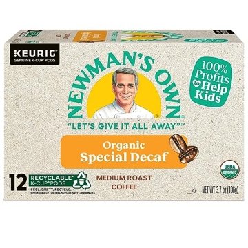 Decaf Coffee K-Cup Pods - Newman's Own, 72 Count