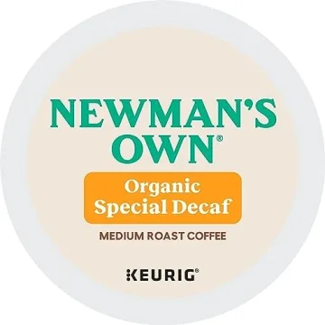 Decaf Coffee K-Cup Pods - Newman's Own, 72 Count