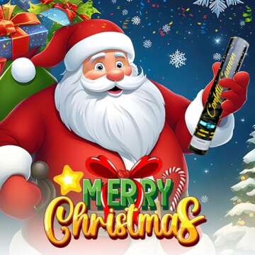 [6 Pack] Gold Confetti Poppers - 12" Flameproof Confetti Cannon for Birthdays - Graduation, Weddings, Pranks & New Years Eve Celebrations - Party Poppers Confetti shooters & Confetti Blaster upto 25ft