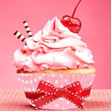 Vibrant Polka Dot Cupcake Liners, 100ct Non-Stick Baking Cups