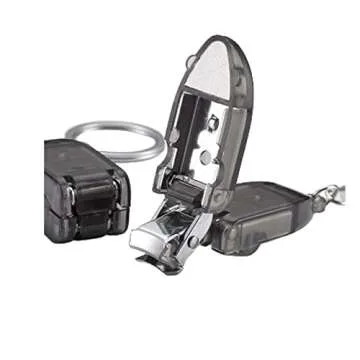 Mini Keychain Nail Clippers for On-the-Go Grooming