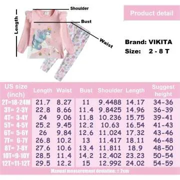 VIKITA Girls Clothing: Toddler Winter Sets & Gifts