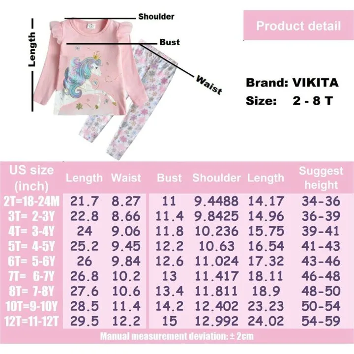VIKITA Girls Clothing: Toddler Winter Sets & Gifts