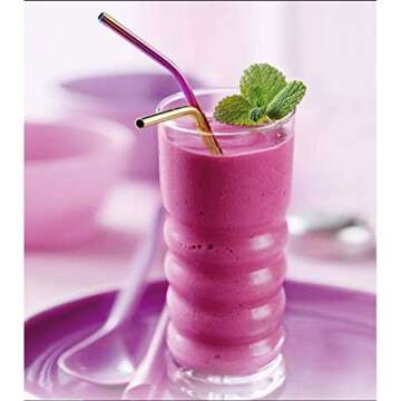 Reusable Metal Gold Straws 50Pcs.215x6mm Stainless Steel Drinking Straws in Bulk For Wholesale.8.5inch Curved Bent Straws for 20oz Tumblers Yeti (50pcs all bent Gold-8.5")