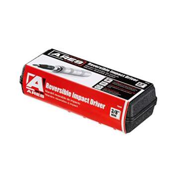 ARES 70006-3/8-Inch Drive Manual Reversible Impact Driver - Flathead 5/16-Inch, 3/8-Inch, and Phillips 2, 3 Bits Cover Most Common Applications - Disengage Rusted Fasteners or Frozen Bolts