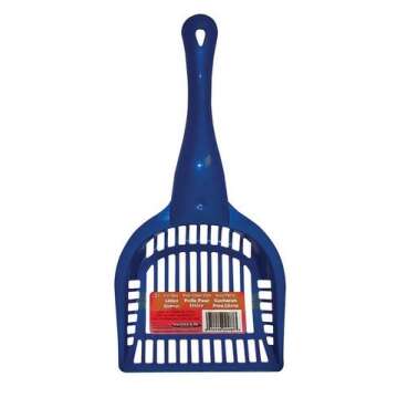 Boss Pet 04987 Aloe Care Plastic Cat Litter Scoop and Sifter with Hanger Hole