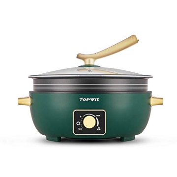 Topwit Shabu Shabu Pot 5L with Adjustable Power Control
