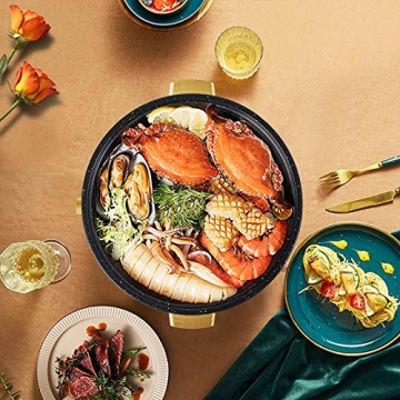 Topwit Shabu Shabu Pot 5L with Adjustable Power Control