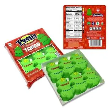 Christmas Peeps Marshmallow Candy Variety 34 Pack Delightful Treats