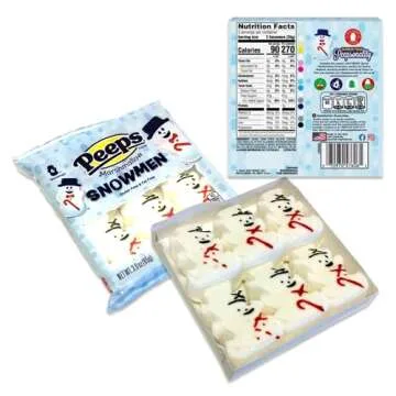 Christmas Peeps Marshmallow Candy Variety 34 Pack Delightful Treats