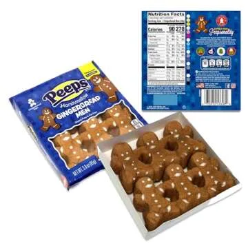 Christmas Peeps Marshmallow Candy Variety 34 Pack Delightful Treats