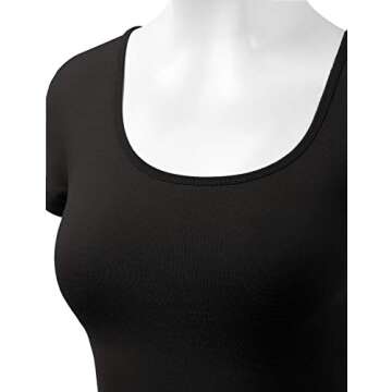 Stylish Women's Cotton Scoop Neck Crop Tops for All Occasions