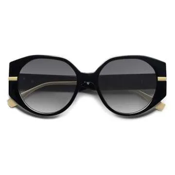 SOJOS Trendy Round Sunglasses for Women UV400 Protection