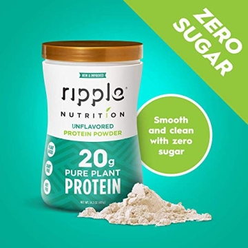 Ripple Vegan Pea Protein Powder - 20g Clean Protein