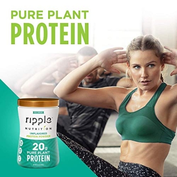 Ripple Vegan Pea Protein Powder - 20g Clean Protein