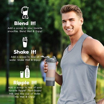 Ripple Vegan Pea Protein Powder - 20g Clean Protein