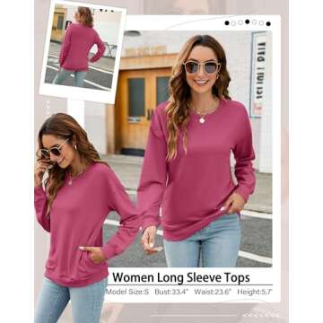 Stylish TICTICMIMI Women's Color Block Sweatshirt