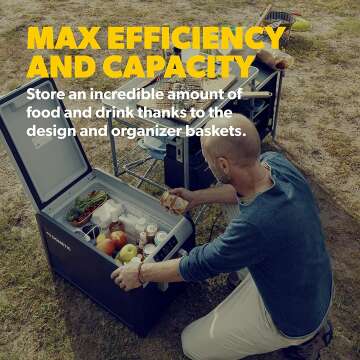 Dometic CFX3 75L Portable Fridge & Freezer - Versatile Power