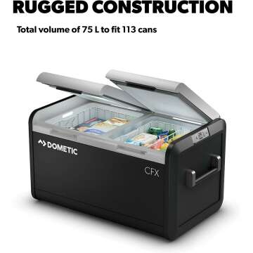 Dometic CFX3 75L Portable Fridge & Freezer - Versatile Power