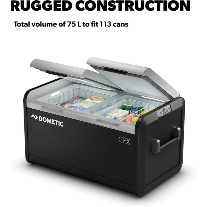 Dometic CFX3 75L Portable Fridge & Freezer - Versatile Power