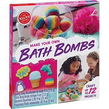 KLUTZ Make Your Own Bath Bombs Activity Kit