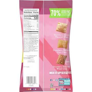 Chex , Strawberry Yogurt Snack Mix, 14 oz Bag