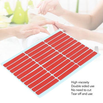 Natudeco 10 Sheet Nail Art Tape - Double-Sided for Salon Use