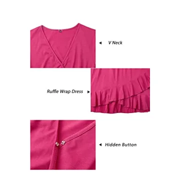 ULTRANICE Women Summer Dress 2024 Casual Elegant Midi Sundress