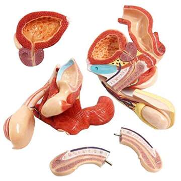 Life-Size Male Genital Organ Model for Anatomy Education