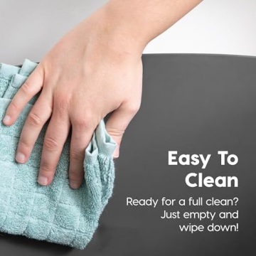 Stylish IRIS USA Top Entry Cat Litter Box with Scoop