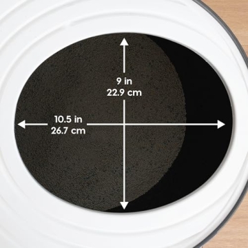 Stylish IRIS USA Top Entry Cat Litter Box with Scoop