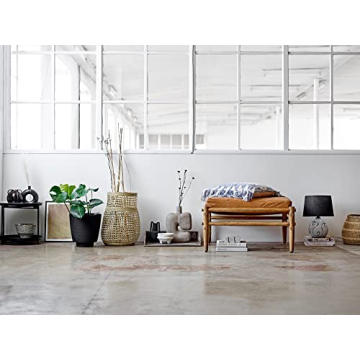 Bloomingville Handwoven Seagrass Vase for Home Decor