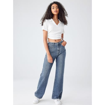 Buy CIDER Yoney Denim Solid Straight Leg Jeans Online