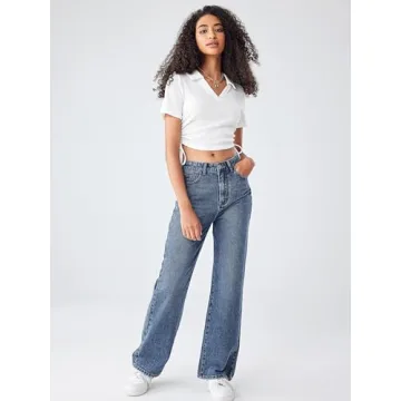 Buy CIDER Yoney Denim Solid Straight Leg Jeans Online