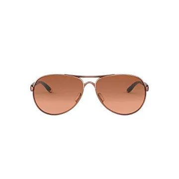 Oakley Women's OO4079 Feedback Aviator Sunglasses