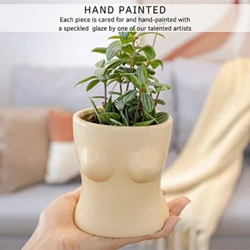 Stylish BASE ROOTS Home Decor Plant Pot for Indoor Plants