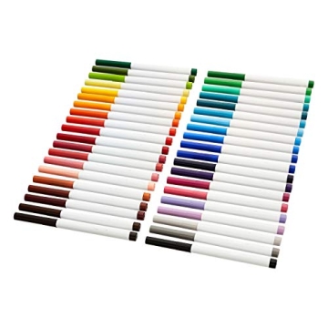 40 Pack of Washable Colored Markers for Kids and Adults