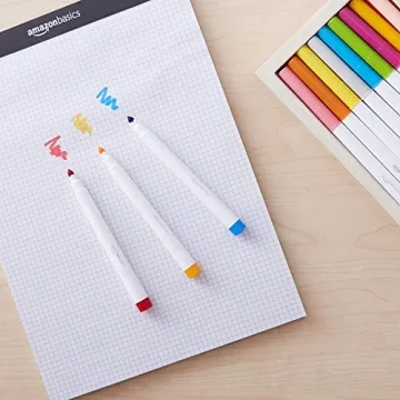 40 Pack of Washable Colored Markers for Kids and Adults