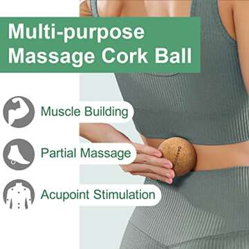 COENGWO Massage Balls for Myofascial Release & Relief