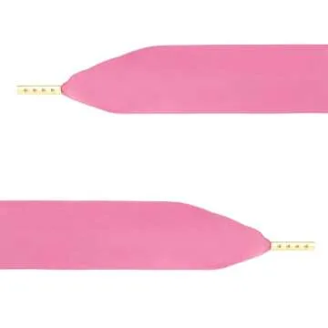 Apoukmty Women Fashion Satin Ribbon Shoelaces Ideal for Converse Nike Addidas (hot Pink)