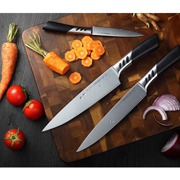 Premium TRENDS Home Kitchen Knife Set - 5 Pcs Ultra Sharp