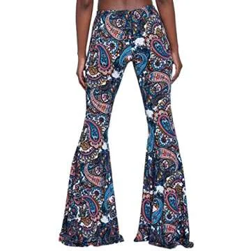 Stylish Herose Ladies Vintage Bell-Bottoms Leggings