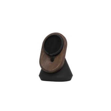 Oakywood Walnut Phone Stand for MagSafe iPhone 12-16 Desk Holder