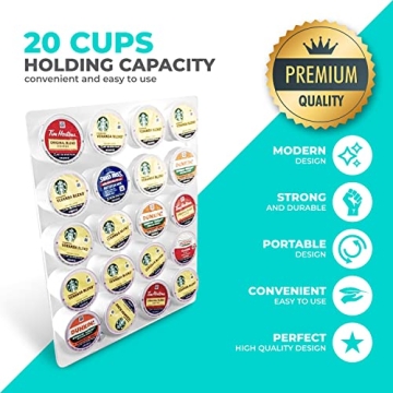 Elegant Keurig K Cup Carousel Holder for Coffee Lovers