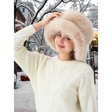 Stylish Rulala Faux Fur Bucket Hat Perfect for Winter