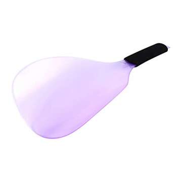 Qioni Professional Hairspray Mask, Unbreakable Transparent Spray Hair Salon Plastic Hairspray Face Skin Protector Beauty Hair Styling Hairdressing Capes Tool