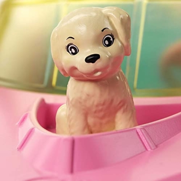 Barbie Floating Toy Boat with Puppy and Accessories