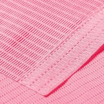 Shmian 125PCS Disposable Nail Art Mat.Pink Table Nail Mats 13" X 17" Clean Pads Paper Waterproof Bibs for Acrylic Nails Manicure Salon Tattoo Tool