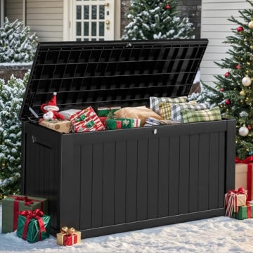 YITAHOME XXXL Outdoor Storage Deck Box for Garden Tools